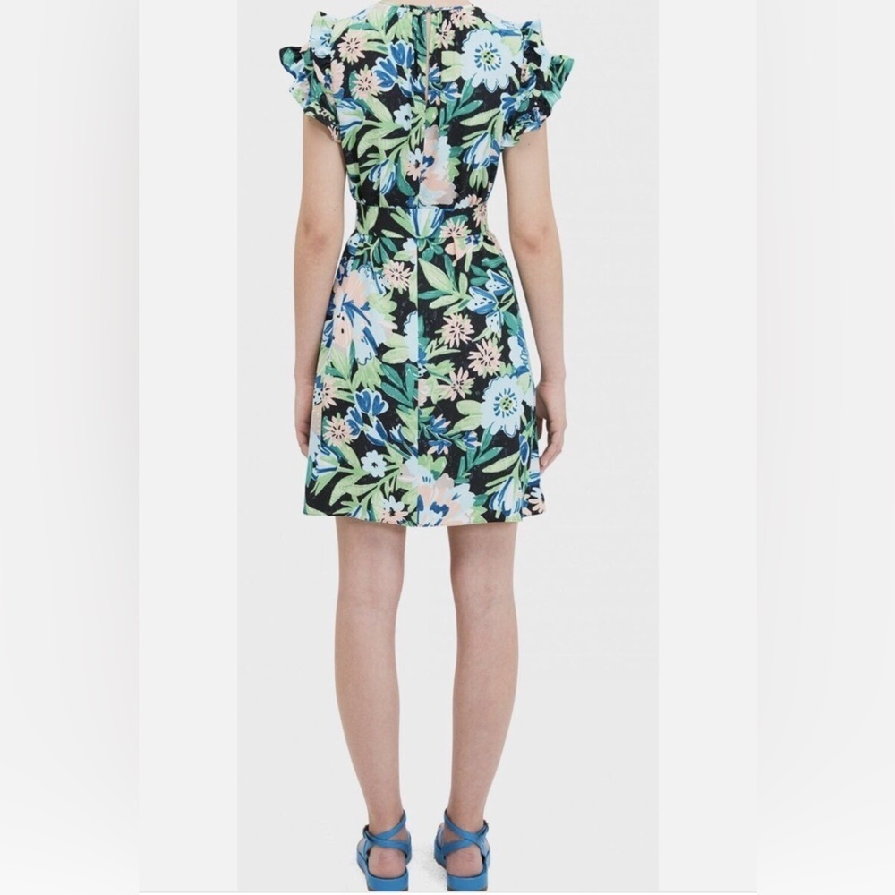 Kate Spade New York Full Bloom Floral Mini Dress Size 2 - Picture 4 of 12